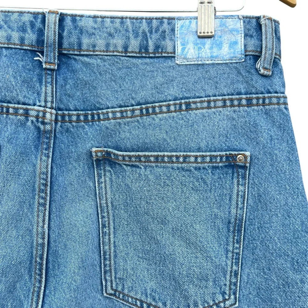 Zara - Super High Rise Mom Jeans - 12 - Picture 9 of 13